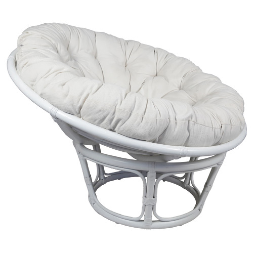 Papasan rattan occasional discount chair